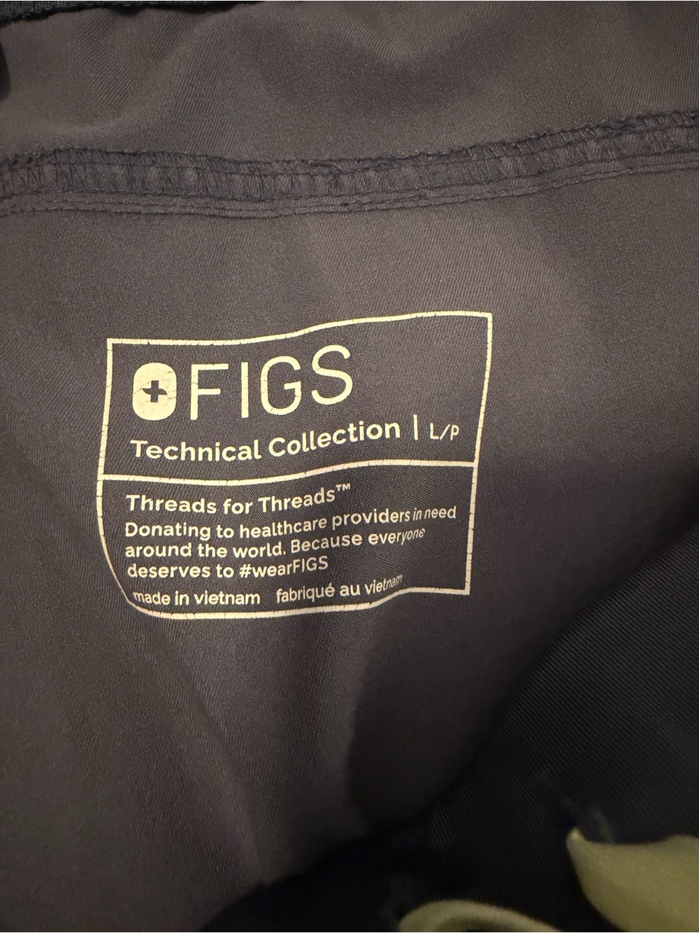 Figs Technical Collection Men’s Black Performance Jacket